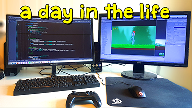 A Day in the Life of an Indie Game Developer & Student